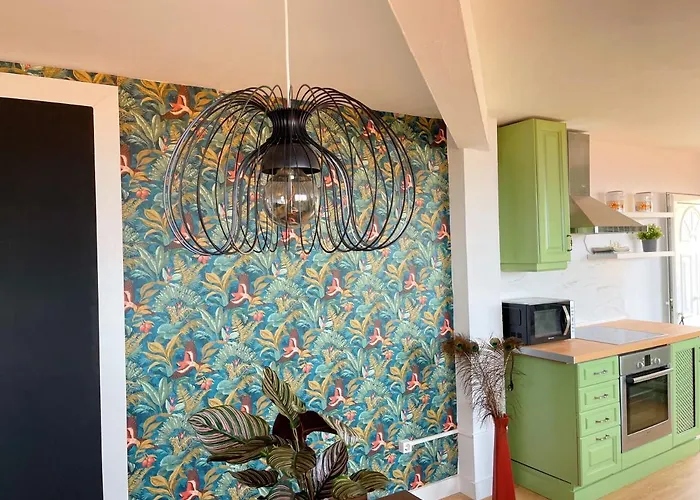 Semesterbostad Con Piscina Y Jardin Con Vistas Al Mar