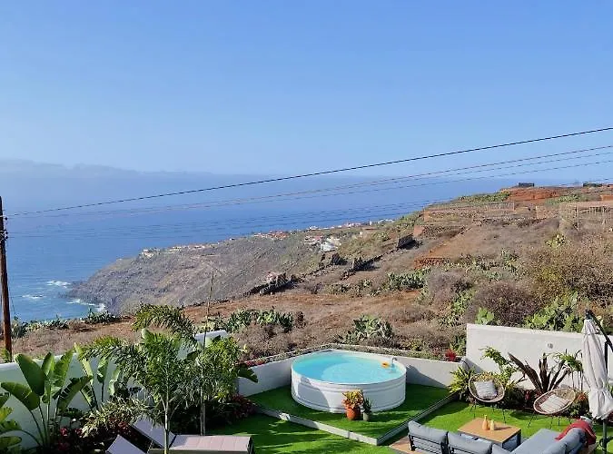 Con Piscina Y Jardin Con Vistas Al Mar Semesterbostad