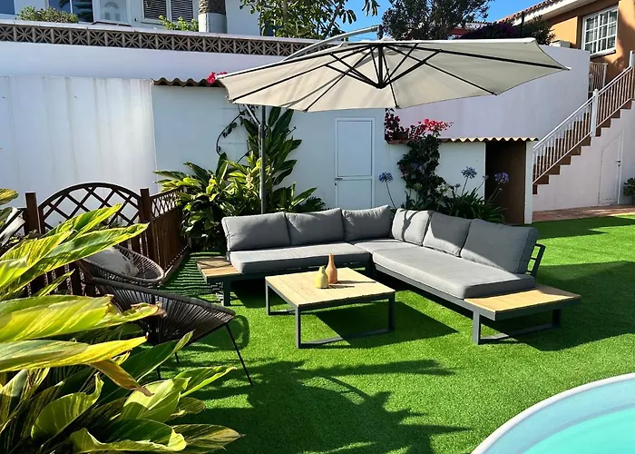 Con Piscina Y Jardin Con Vistas Al Mar Puerto de la Madera